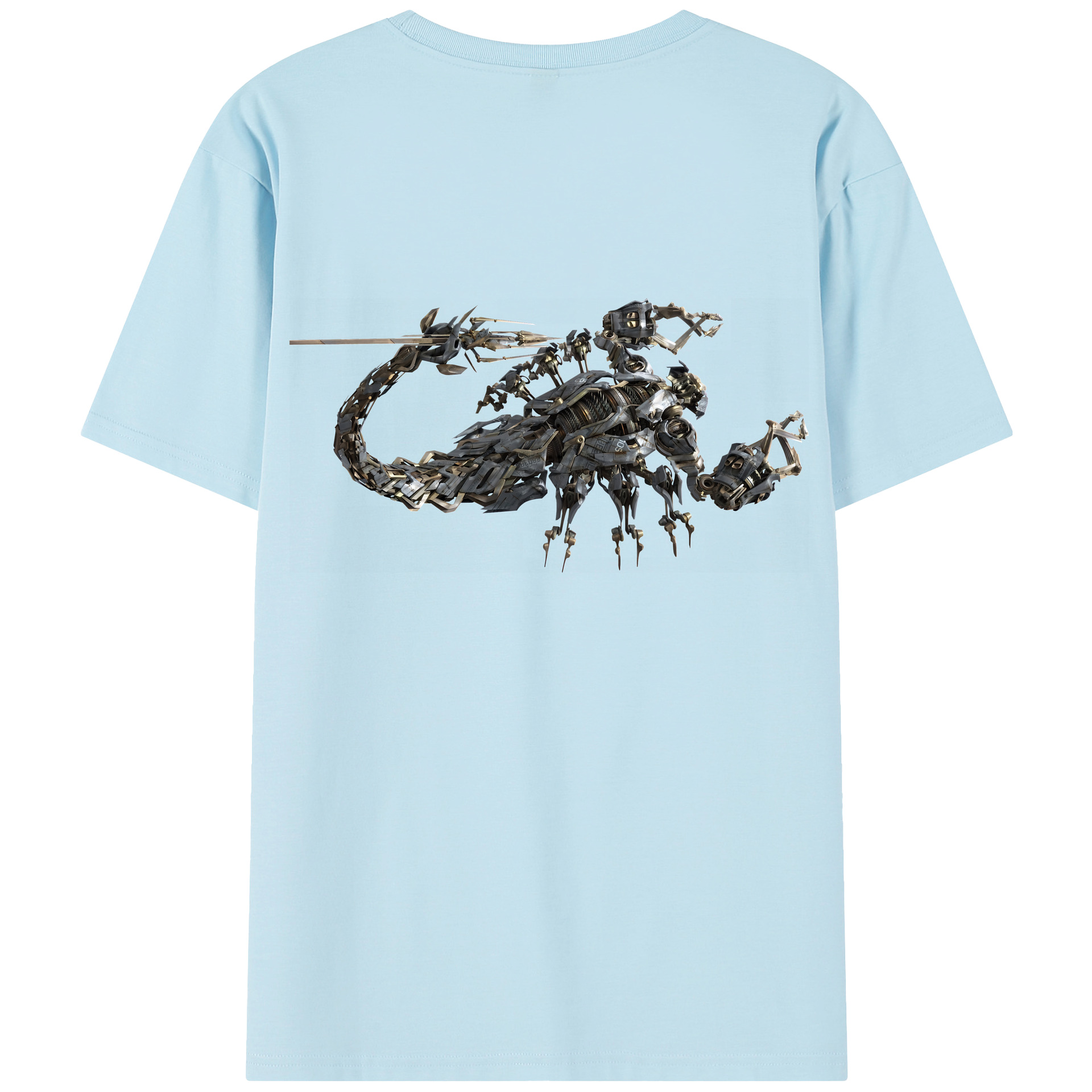（画像用） Transformers トランスフォーマー 綿100％半袖Tシャツ（背面プリント）
